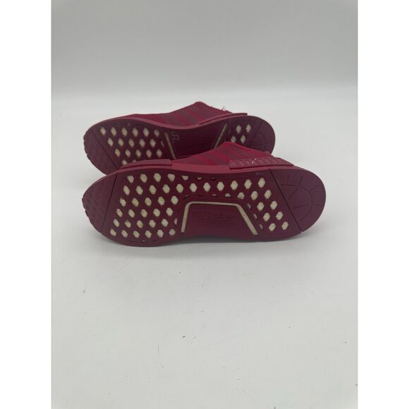 Adidas Originals NMD R1 Low Running Shoes for Women Sz 6 HP9662 Red Maroon Wine - Picture 6 of 9
